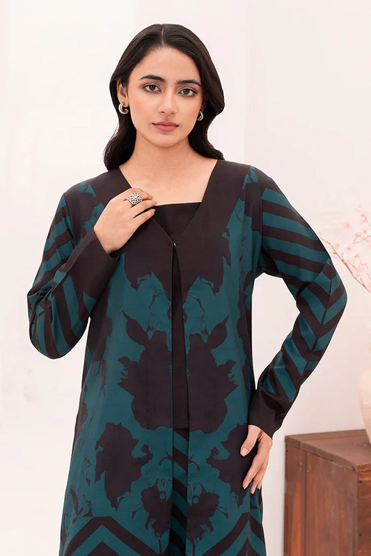 Picture of Stitch Vibes - Navara Shrug 3PC - WYP4231 - Available at Raja Sahib