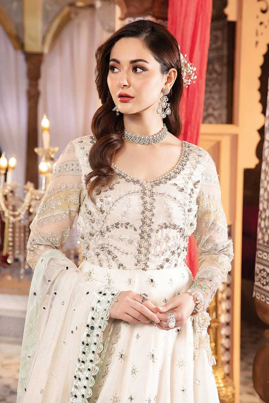 Picture of <!--bru-->Maria B - Design 02 Mbroidered Wedding Edition Vol 25 - Available at Raja Sahib