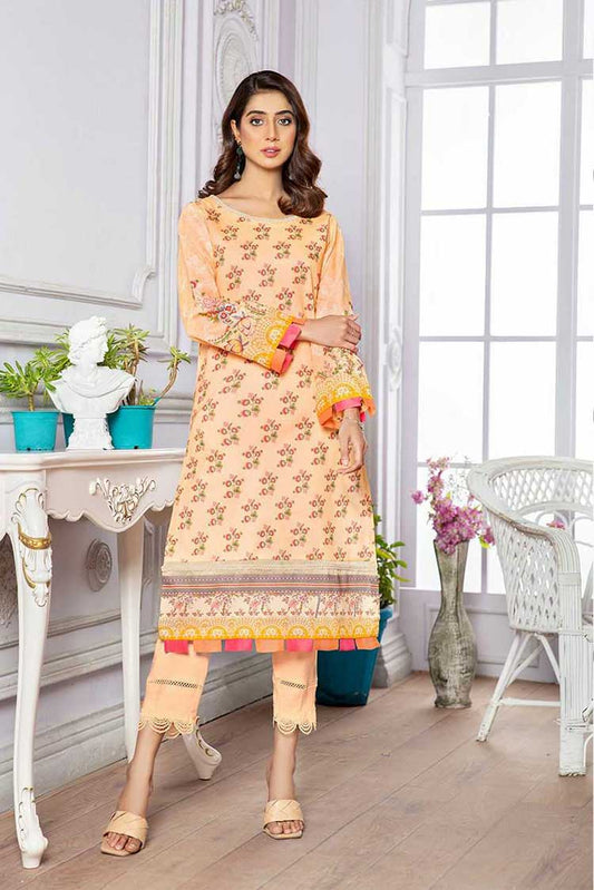 Picture of <!--ble-->Lala - LA 0023 Faro Digital Printed Kurti Collection - Available at Raja Sahib