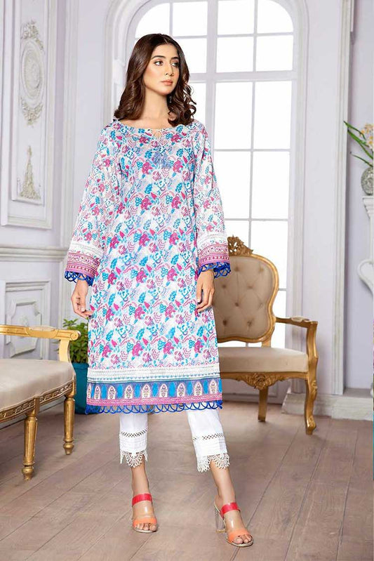 Picture of <!--bld-->Lala - LA 0025 Giza Digital Printed Kurti Collection - Available at Raja Sahib