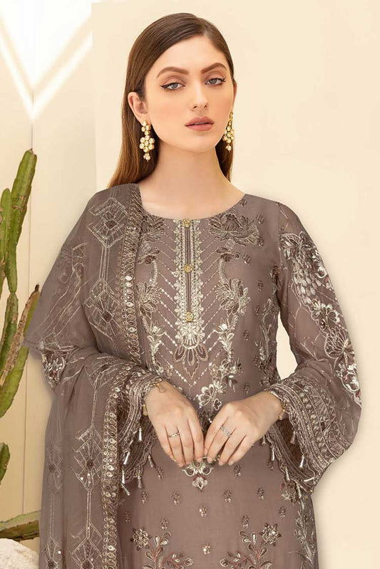 Picture of Ramsha - K 108 Kashish Weightless Chiffon Collection Vol 1 - Available at Raja Sahib