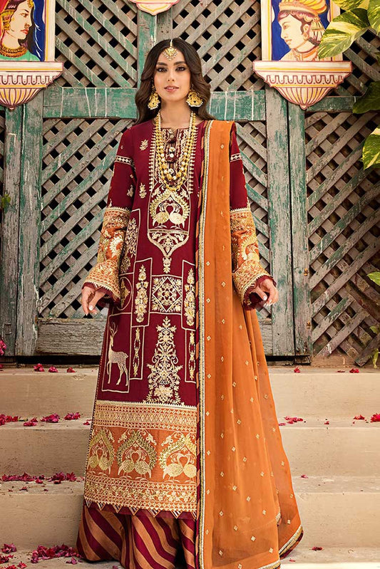 Picture of <!--ahz-->Asim Jofa - AJLR 11 Rung Raqs Rut Luxury Lawn Collection - Available at Raja Sahib