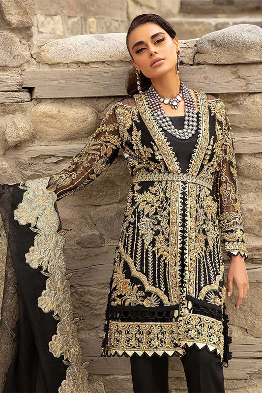 Picture of <!--agz-->Maryam Hussain - MLF23 01 Husn Marwa 4 Piece Festive Collection - Available at Raja Sahib