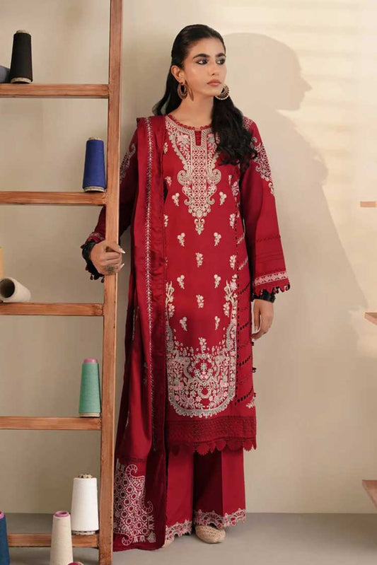 Picture of <!--ur-->Aabyaan - Ismat (AW 02) Miraal Embroidered Linen Collection - Available at Raja Sahib