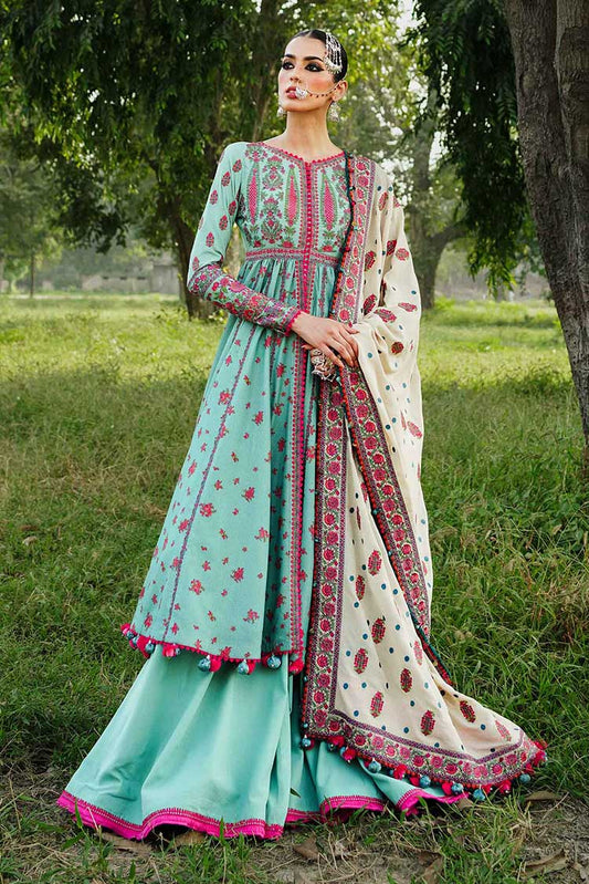 Picture of <!--afk-->Hussain Rehar - 09 Ferozi Karandi Autumn Winter Collection - Available at Raja Sahib