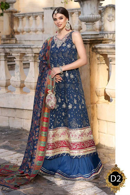 Picture of <!--sq-->Noor by Saadia Asad - Design 02 Noor Kaani Handmade Wedding Collection - Available at Raja Sahib