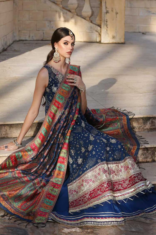 Picture of <!--sq-->Noor by Saadia Asad - Design 02 Noor Kaani Handmade Wedding Collection - Available at Raja Sahib