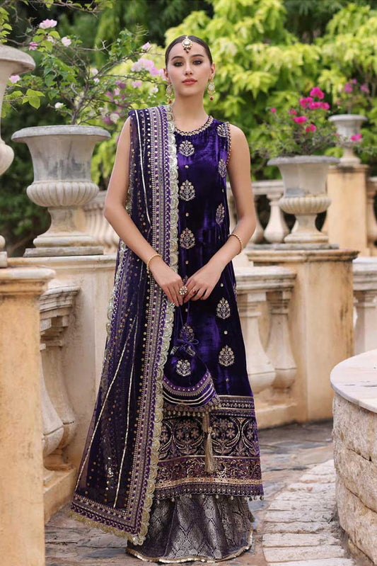 Picture of <!--so-->Noor by Saadia Asad - Design 04 Noor Kaani Handmade Wedding Collection - Available at Raja Sahib