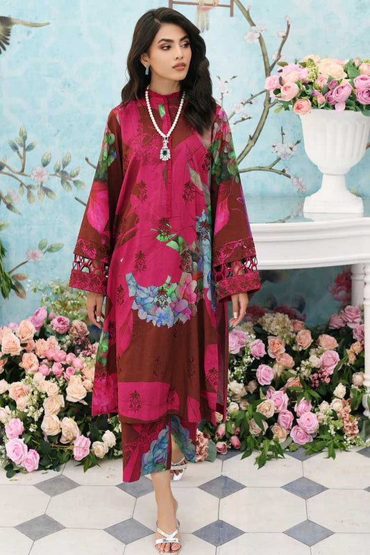 Picture of <!--tv-->Charizma - BLW3 03 Belle Printed Embroidered 2 PC Khaddar Fall Winter Collection - Available at Raja Sahib