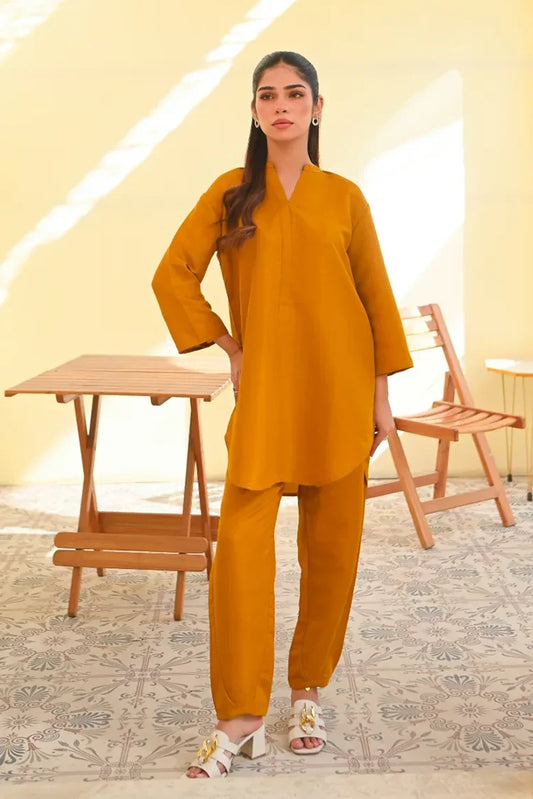 Zauk - Basics - 2 Piece - Mustard