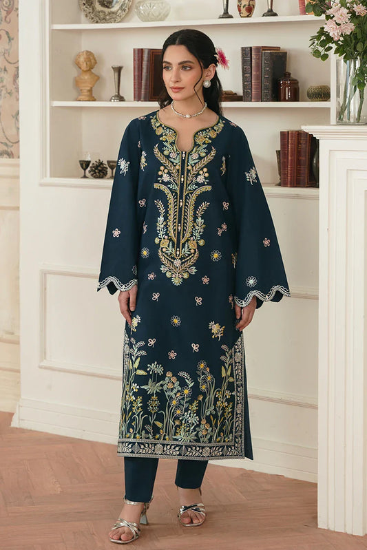 Zarlay - Heer Embroidered Pret - Fasana