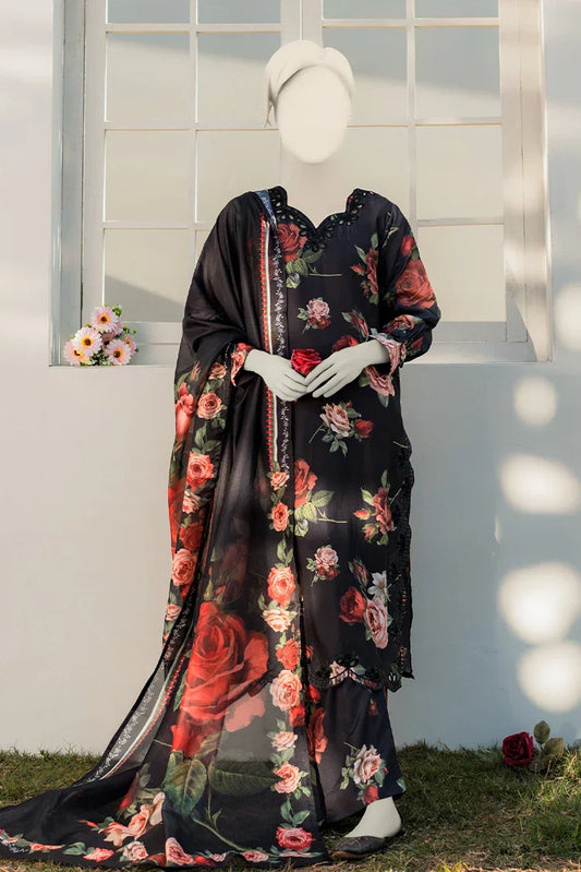 Picture of <!--alz-->Zaira & Mahnoor - Rose - 3 PC - Available at Raja Sahib