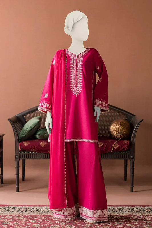 Picture of Zaira & Mahnoor - 3 PC - Sera Farshi Set - Available at Raja Sahib
