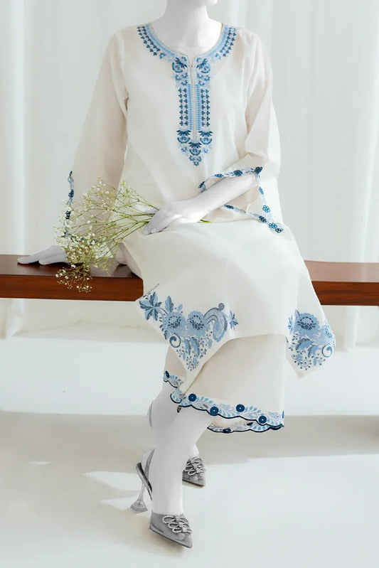 Picture of Zaira & Mahnoor - 2 PC - Vanya - Available at Raja Sahib