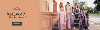 Andaaz Luxury Lawn Collection 2022