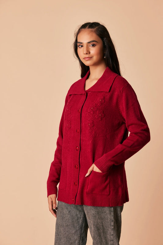 Ellena - V-Neck Cardigan Sweater