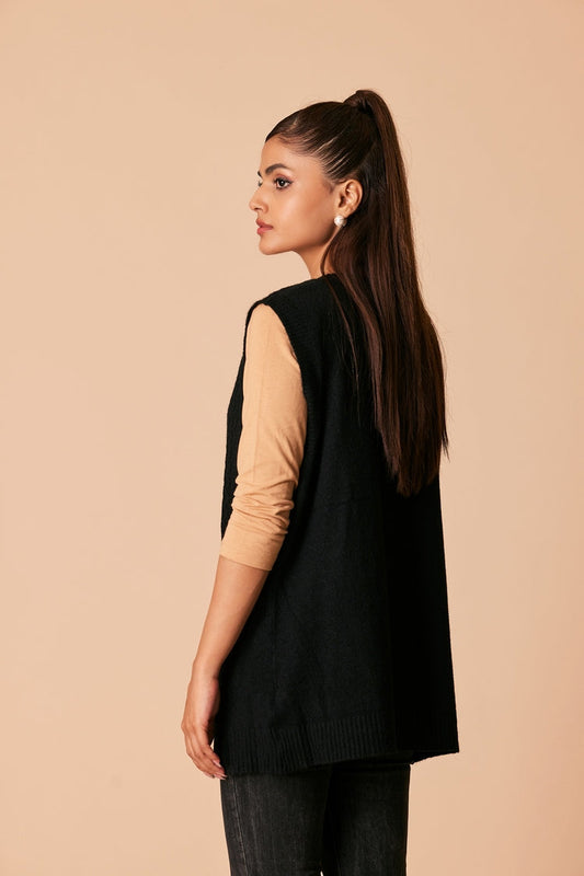 Ellena - Round Neck Cardigan Sweater