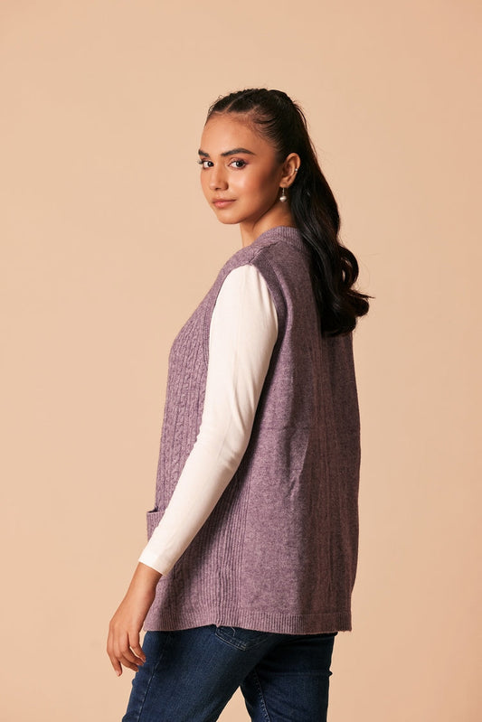 Ellena - Round Neck Cardigan Sweater