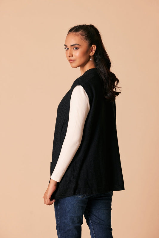 Ellena - Round Neck Cardigan Sweater
