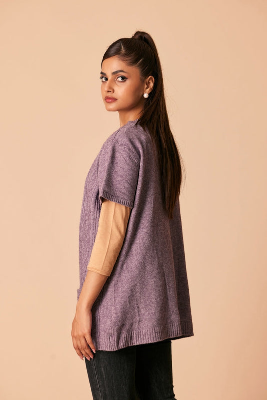 Ellena - Round Neck Cardigan Sweater