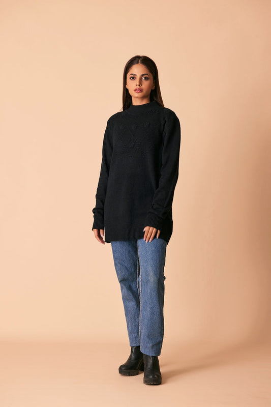 Ellena - Round Neck Cardigan Sweater