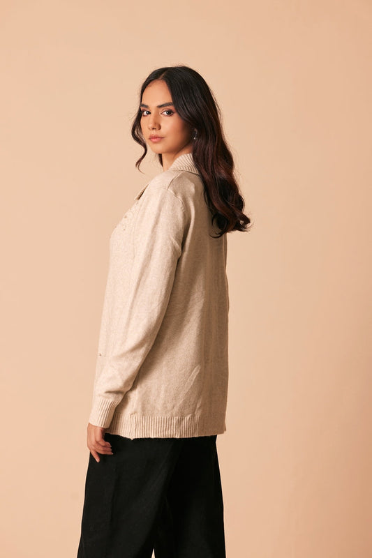 Ellena - V-Neck Cardigan Sweater
