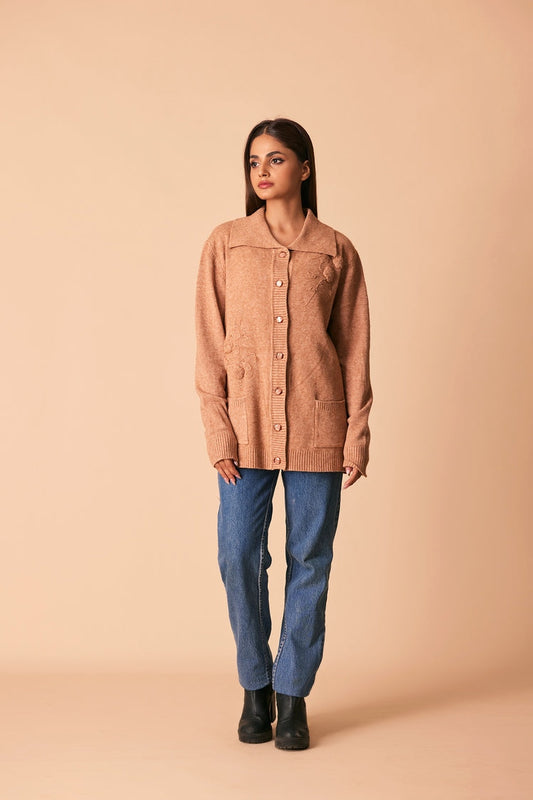 Ellena - V-Neck Cardigan Sweater