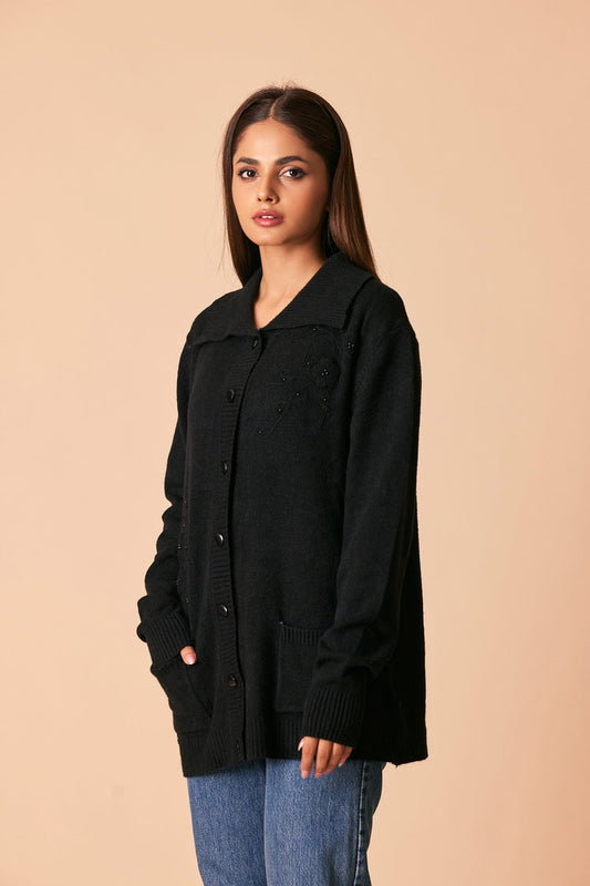 Ellena - V-Neck Cardigan Sweater
