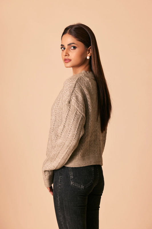Ellena - V-Neck Cardigan Sweater