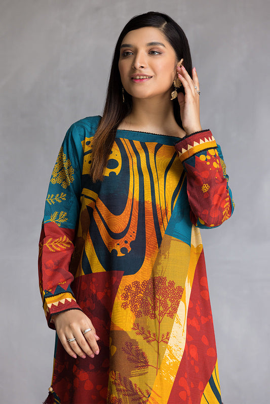 Ellena - 1-PC Stitched Khaddar Kurti