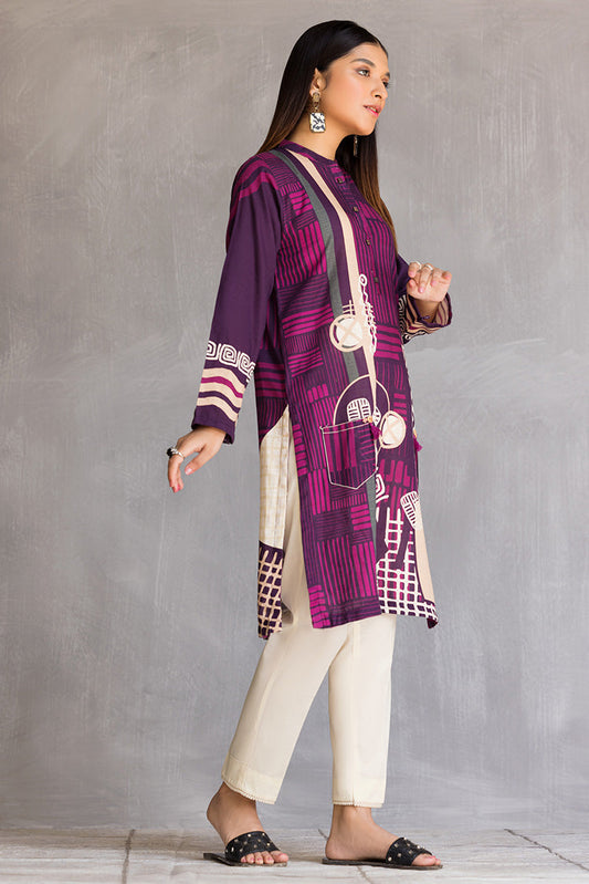 Ellena - 1-PC Stitched Khaddar Kurti