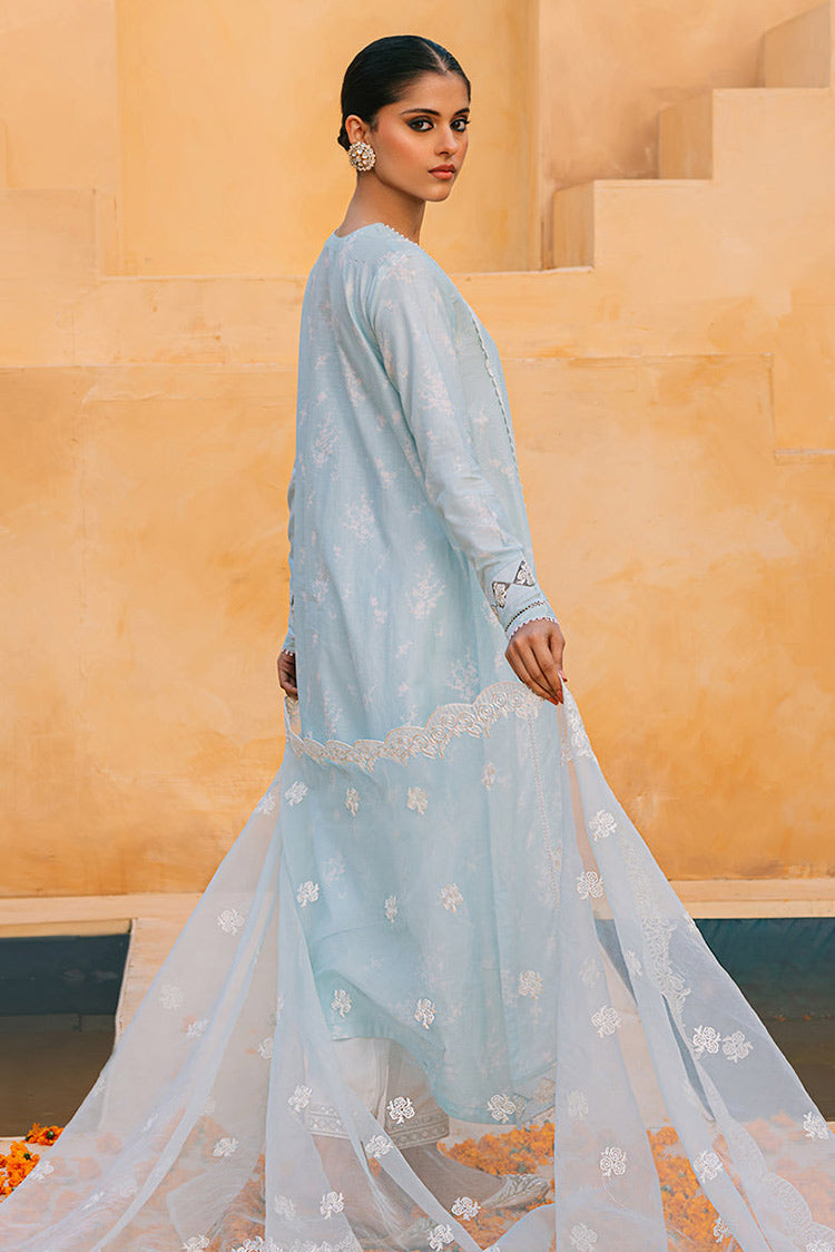 Picture of Exclusive Pret Collection - Saffron Sea - Available at Raja Sahib