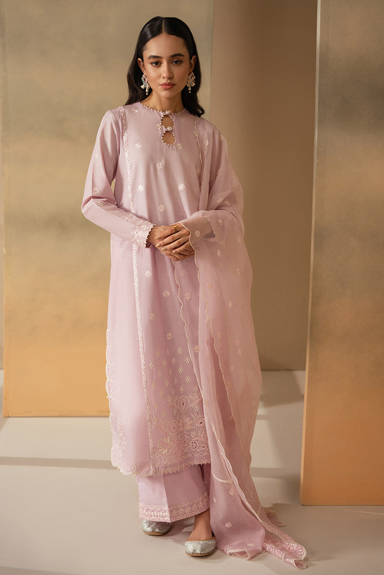 Picture of Cross Stitch - Mahiri Unstitched Embroidered Collection Vol 3 - Lilac Grove - Available at Raja Sahib