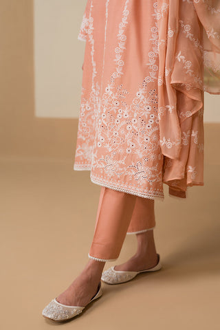 Chikankari Lawn Edit Vol 2 - Sunset Pink