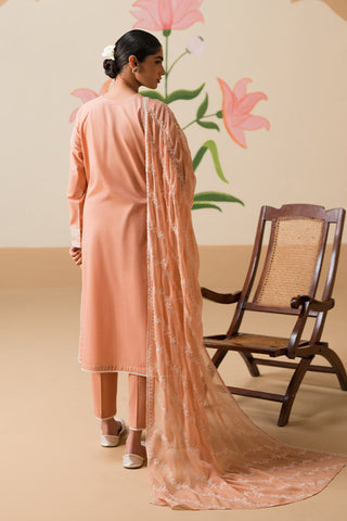 Chikankari Lawn Edit Vol 2 - Sunset Pink