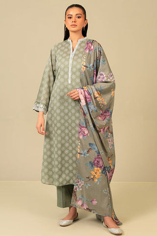 Picture of Cross Stitch - Daily Wear Unstitched Lawn Collection - Blooming Sage - Available at Raja Sahib