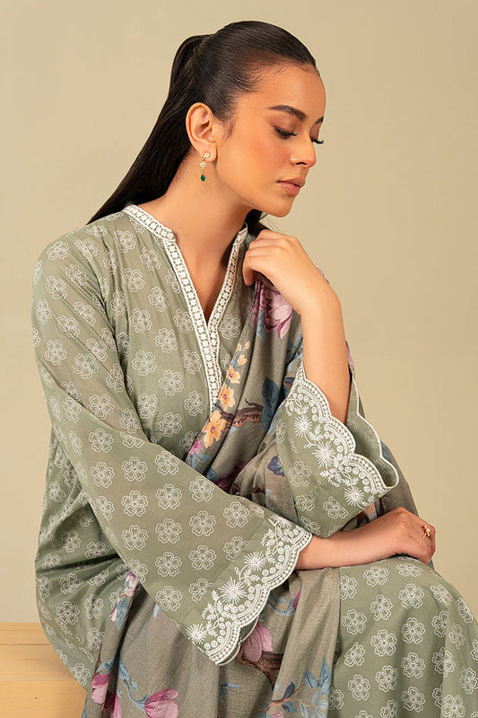 Picture of Cross Stitch - Daily Wear Unstitched Lawn Collection - Blooming Sage - Available at Raja Sahib