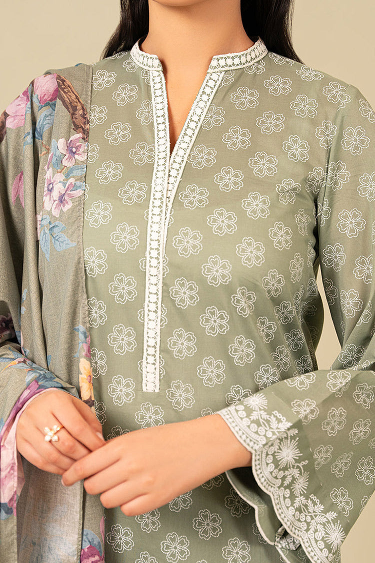 Picture of Cross Stitch - Daily Wear Unstitched Lawn Collection - Blooming Sage - Available at Raja Sahib