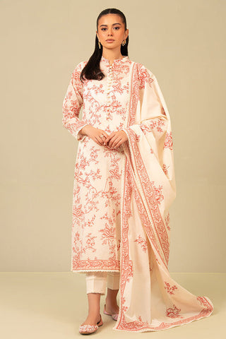 Picture of Cross Stitch - Daily Wear Unstitched Lawn Collection - Sunset Shade - Available at Raja Sahib