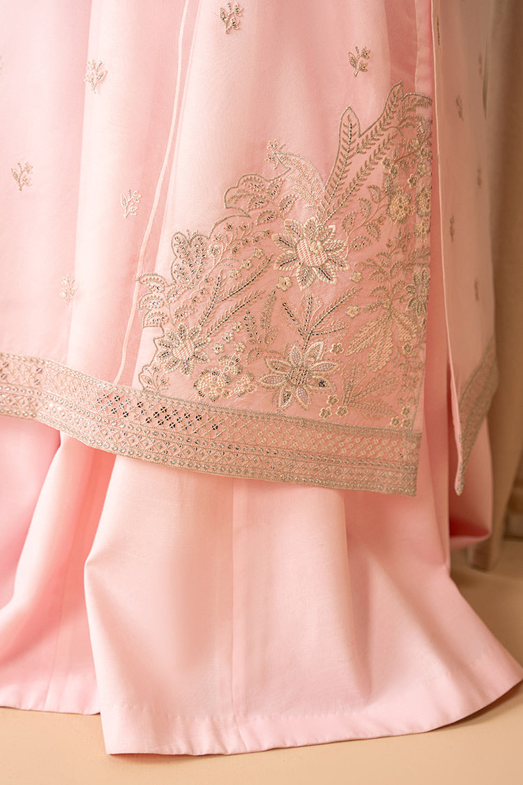 Picture of Cross Stitch - Luxe Atelier Unstitched Collection - Pink Bliss - Available at Raja Sahib