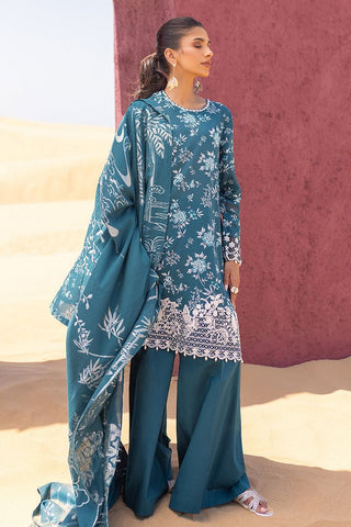 Eid Lawn Edit 2 - Teal Serenity