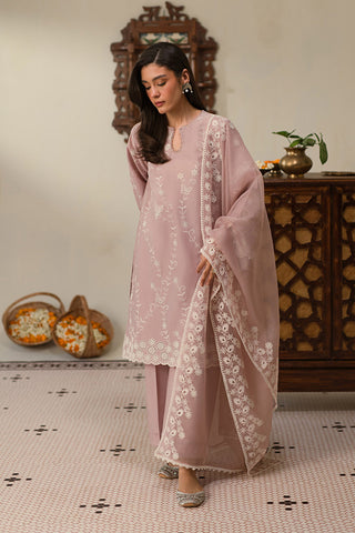 Picture of Cross Stitch - Unstitched Chikankari Collection - Mauve Glam - Available at Raja Sahib