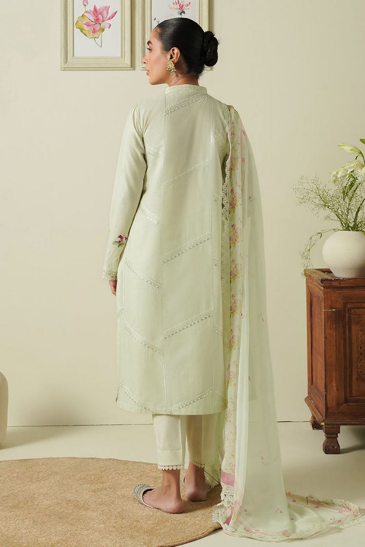 Picture of Cross Stitch - Mahiri Unstitched Embroidered Collection Vol 4 - Pastel Bloom - Available at Raja Sahib