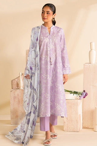 Picture of Cross Stitch - Daily Edit Unstitched Lawn Collection Vol 5 - Mauve Dream - Available at Raja Sahib