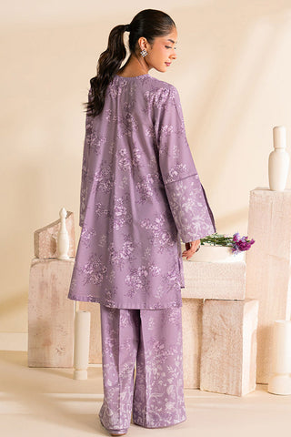 Picture of Cross Stitch - Daily Edit Unstitched Lawn Collection Vol 5 - Purple Fog - Available at Raja Sahib