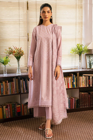 Mahiri Unstitched Embroidered Collection Vol 5 - Rosy Glow