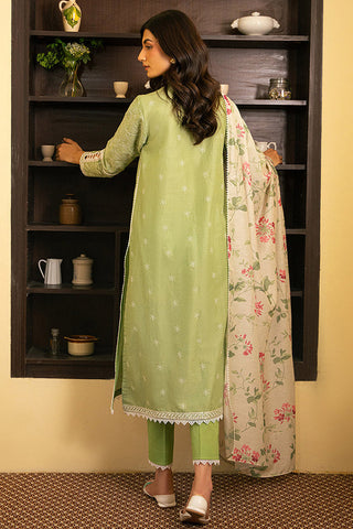 Picture of Cross Stitch - Mahiri Unstitched Embroidered Collection Vol 5 - Verdant Green - Available at Raja Sahib