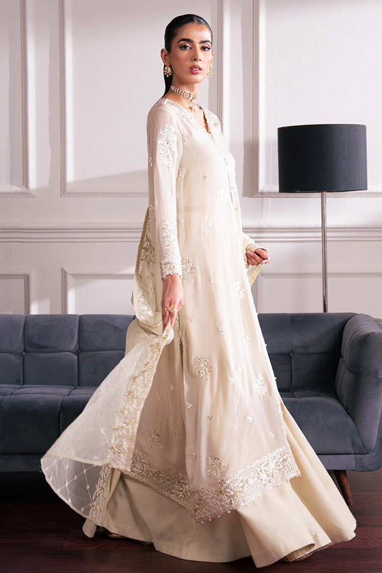 Picture of Cross Stitch - Luxe Atelier Unstitched Collection - Sea Mist - Available at Raja Sahib