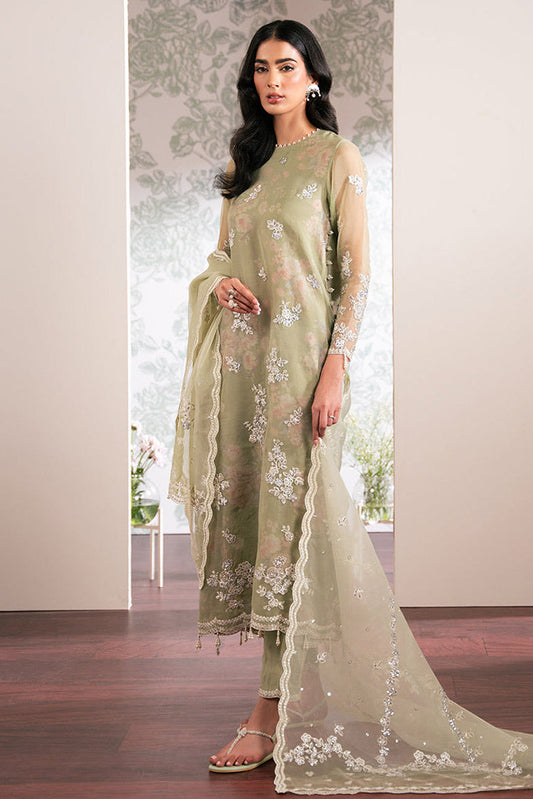 Picture of Cross Stitch - Luxe Atelier Unstitched Collection - Tender Breeze - Available at Raja Sahib