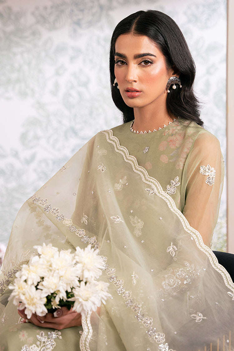 Picture of Cross Stitch - Luxe Atelier Unstitched Collection - Tender Breeze - Available at Raja Sahib